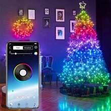 Luces decorativas para árbol de Navidad, tira de luces LED personalizada, con Bluetooth, Control remoto por aplicación 2024 - compra barato