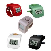 Digital Rechargeable 6 Digit Counter beads Prayer Clicker 6 channel LCD Finger Ring Hand Tally Counter 2024 - buy cheap