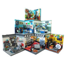 Xingbao-blocos de construção do futuro sonho, kit 6 em 1, brinquedo educativo, blocos de montar para casa e amigos 2024 - compre barato