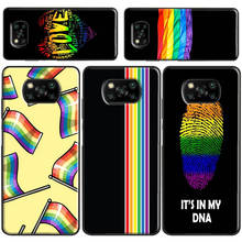 Funda LGBT con bandera del orgullo Gay para Xiaomi Mi 11 Lite Note 10 Mi 11 Ultra 10T Pro, funda para POCO X3 Pro M3 F1 F2 F3 2024 - compra barato