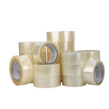 1pc Packing tape Transparent Adhesive Tape Pack Tools Office Supplies 50m/125m/147m 2024 - buy cheap