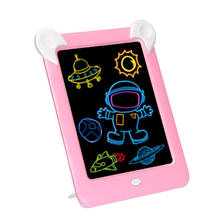 Tableta de dibujo 3d noctilucente, lámpara de dibujo mágico, pluma fluorescente divertida, juguetes educativos, 1 ordenador 2024 - compra barato