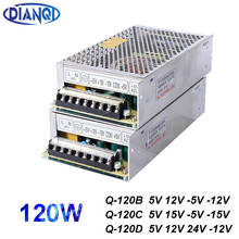 quad output power supply 120W 5V 12V -5V -12V suply Q-120B ac dc converter good quality Q-120C Q-120D 2024 - buy cheap