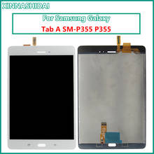 8,0 "ЖК-дисплей для Samsung Galaxy Tab A SM-P355 P355, ЖК-дисплей, сенсорный экран, дигитайзер, для сборки 2024 - купить недорого