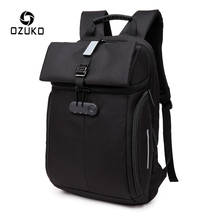 OZUKO Men Anti-theft Lock Backpack Leisure Male Laptop Backpacks Oxford Waterproof Schoolbag for Teenager Student Bags Mochila 2024 - buy cheap