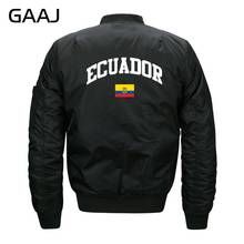 Ecuador Flag Jackets Men Fleece Militar Jacket Baseball Bomber Warm 6XL 7XL 8XL Winter Streetwear Clothes Casual  Jackets Women 2024 - buy cheap