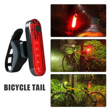 2pcs USB Rechargeable Style Bike Bicycle Cycling 4 Modes LED Front Rear Tail Light Lamp Mountain Bike Cycling Light 2024 - buy cheap