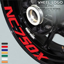 Модифицированные наклейки для мотоцикла, обода колеса, отражающие, водонепроницаемые, индивидуальные, декоративные наклейки для HONDA NC750X nc 750x 2024 - купить недорого