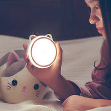 Strange New Led Magnet Cat Night Light USB Charging Human Body Induction Kitchen Wall Lamp Bedroom Decoration Children's Bedside 2024 - buy cheap