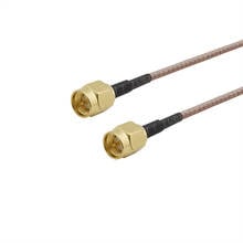 SMA Male to SMA Male RG316 Cable SMA Male Plug To SMA Plug Straight Extension Coax Jumper Pigtail SMA Connector 2024 - buy cheap
