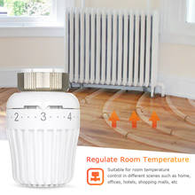 Válvula termostática de radiador, controlador de temperatura constante, a prueba de heladas, Control de temperatura interior, termostatos de habitación 2024 - compra barato