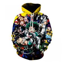 Novo 3d japão dos desenhos animados anime cosplay traje hoodies moda masculina casual moletom com capuz 2024 - compre barato