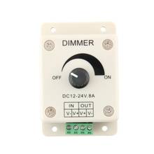 DC 12V 8A LED Light Protect Strip Dimmer Adjustable Brightness Controller For LED Strip Light Lamp Accessories 2024 - buy cheap