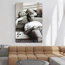 JAMES DEAN MARILYN MONROE MOVIE STAR Wall Art Poster Painting Art Posters and Prints Canvas Home Decor Picture Wall Print 2024 - buy cheap