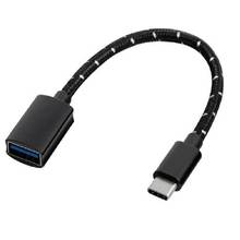 Type-C OTG Adapter for iPhone Samsung Huawei Xiaomi USB C to USB 3.0  2.0 Data Sync Braided Cable Adapter 2024 - buy cheap