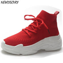 Breathable Platform Women Sneakers 2020 Fashion Summer Women Mesh Chunky Sneaker lady Shoes Footwear 2024 - buy cheap
