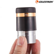 Celestron 1.25" Wide Angle 62 Degree Lens 23mm for Astronomy Telescope HD Aspheric Eyepiece Fully Coated 2024 - buy cheap