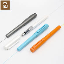 Ручка перьевая Youpin KACO SKY, чернильный картридж 0,3-0,4 мм, европейский стандарт, 4 цвета, с коробкой для ручек 2024 - купить недорого