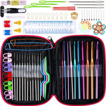 100 Pcs Full Set Knitting DIY Tool Accessories Knitting Needles Sewing Tools Craft Kit With Leather 2024 - buy cheap