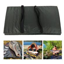 PADDED LARGE UNHOOKING MAT FOLD OVER STRAPS CARP FISHING TACKLE PROTECT PAD 2024 - buy cheap