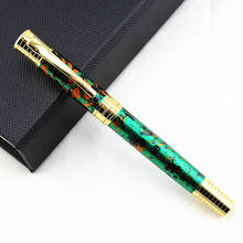 Luxury metal Fountain Pen Creative Unique 0.5mm F Nib Business Office Gift Financial Ink Pens with An Original Gift Box 2024 - buy cheap