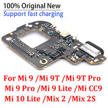 Original USB Charger Dock Connector Charging Port Microphone Flex Cable For Xiaomi Mi 9 9T Pro Poco X2 Mi 10 9 lite Mix 2 2S 2024 - buy cheap