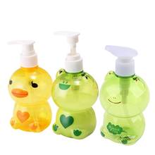 250ml 250ml Portable Soap Dispenser Child Cute Animal Frog/Duck Shape Press Type Split Empty Pump Bottle Shampoo Shower Random 2024 - buy cheap
