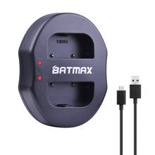 Batmax 1Pc NB-2L Dual USB cargador para Canon PowerShot G9 G7 S80NB 2L NB2L para NB-2LH NB-2L12 NB-2L14 BP-2L24H EOS 350D 400D 2024 - compra barato