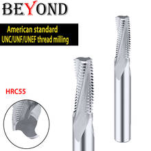 BEYOND United States UNC/UNF/UNEF Thread Milling Cutter For Aluminum Alloy Carbide CNC Machining Internal And External Thread 2024 - buy cheap