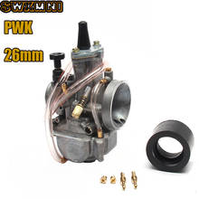 Motorcycle PWK 26mm Carburetor with Power Jet for Yamaha Honda Suzuki 2 Stroke Engine  ATV UTV Pit Bike 2024 - buy cheap