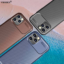 For iPhone 12 Pro Max 6.7 6.1 5.8 SE 2020 XS XR X Shockproof Carbon Fiber Silcone Case For iPhone 11 12 Pro Max 6 7 8 Plus Funda 2024 - buy cheap