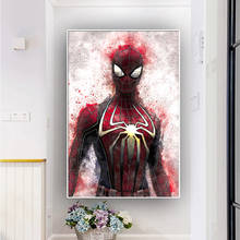 Marvel Superhero Canvas Print Painting Spiderman Anime Wall Art Decor Picture Home Living Room Decoration Prints Poster 2024 - buy cheap