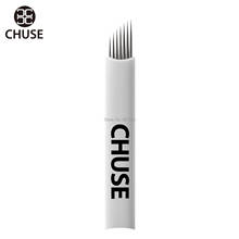CHUSE Tattoo Needle S7 Permanent Makeup Needles Eyebrow Microblading Manual Blades 7-Pins Bevel High Quality 50Pcs 2024 - buy cheap