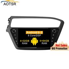 DSP Octa Core 4+64 Android 9.0 car gps dvd player for Hyundai I20 2018 GPS Navigation Car Auto Radio stereo Video wifi Head Unit 2024 - buy cheap