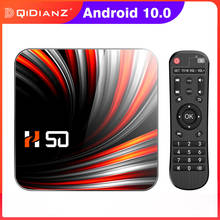Dispositivo de TV inteligente H50, decodificador con Android 10,0, RK3318, 3D, 4K, 1080P, 2G, 4G de RAM, 16G, 32G, 64G, memoria de almacenamiento 2024 - compra barato