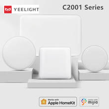 Yeelight xianyu smart poster c2001, luzes da série 50w suporta homekit, bluetooth, controle remoto por aplicativo, controle por voz, lâmpada inteligente 2024 - compre barato