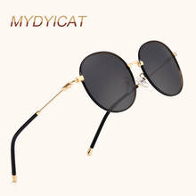 Gafas de sol polarizadas de colores para mujer, anteojos de sol femeninos de diseño de moda, Anti-UV, gafas de sol para conducir, UV400, espejos ovalados Vintage 2024 - compra barato