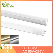 O tubo t5 do diodo emissor de luz t8 conduziu a luz integrada 2835 smd 6w 10 20 ac110v 220v 300mm 600mm 1ft 2ft conduziu a ampola da lâmpada fluorescente 2024 - compre barato