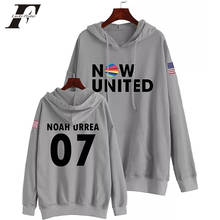 2020 Now United Hooded Hoodies Sweatshirts Men/Women Usa Flag United Noah Urrea 07 Pullover Unisex Harajuku Tracksuit fashion 2024 - buy cheap