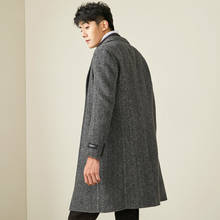 Casaco de lã longo masculino, sobretudo e jaqueta para homens outono e inverno 2020 mg-1800032 2024 - compre barato
