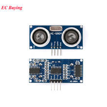 Ультразвуковой детектор волн HC SR04, 100 шт., HC-SR04, дальномер, датчик для Arduino DC 5 В 2024 - купить недорого