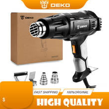 DEKO 220V Heat Gun 2000W Variable Temperature Advanced Electric Hot Air Gun with Four Nozzle Attachments Power Tool 2024 - buy cheap