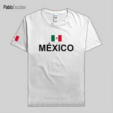 Camiseta informal de algodón para hombre, ropa de calle para fans de los Estados Unidos, México, 100% 2024 - compra barato