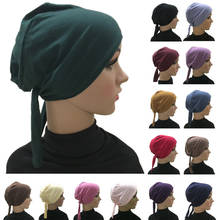 Full Cover Inner Muslim Cotton Hijab Cap Islamic Head Wear Hat Underscarf Bone Bonnet Turkish Scarves Muslim Headcover 2024 - buy cheap