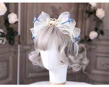 Japanese princess sweet lolita headwear palace lace hair band /headband /hair clip kawaii girl gothic lolita KC loli cos anime 2024 - buy cheap
