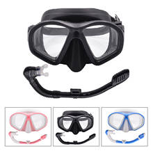 Diving Mask Snorkel Set Full Dry Snorkel Snorkeling Suit Anti-Fog HD Tempered Glass Diving Supplies 2024 - buy cheap