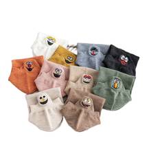 Kawaii Embroidered Expression Women Socks Cotton Harajuku Happy Funny Socks Women Christmas Gifts Ankle 1 Pair Size 35-40 2024 - buy cheap
