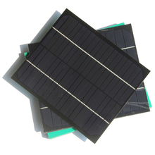 Солнечная панель BUHESHUI PET, 6 Вт, 18 в, монокристаллическая Кремниевая солнечная батарея класса А для зарядного устройства аккумулятора 12 В, 200*170 мм 2024 - купить недорого