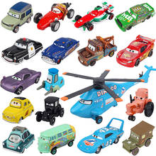 Disney Pixar Cars 2 3 Lightning McQueen Jackson Storm Doc Hudson Mater 1:55 Diecast Metal Alloy Model Car Birthday Gift Boy Toys 2024 - buy cheap