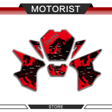 Motorcycle 3D carbon fiber Sticker Decal Emblem Protection Tank Pad Cas Cap for HONDA cb650r Sticker 2024 - buy cheap